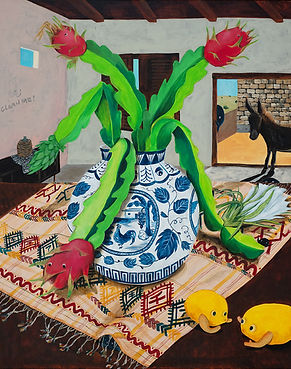 Clean Me ! (Pano Arodes), Acrylic on canvas, 100x80cm, 2025.jpg