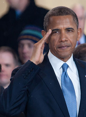 President Obama Salute Photo to Alicia Valdes with Global Eco Army