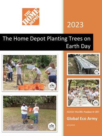 Home Depot and Global Eco army on Earth Day 4 22 2023 Page 1.png