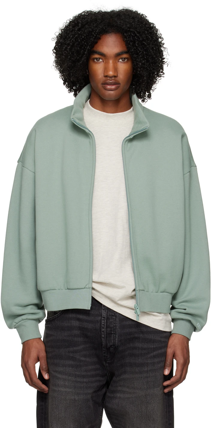 Essentails Blue Full Zip Jacket