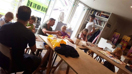 Cours d'arts plastiques pour enfants
