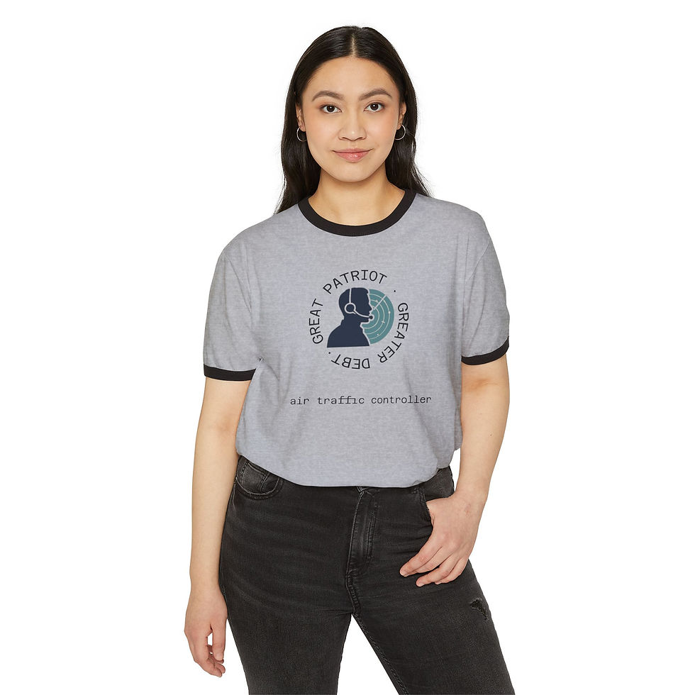 Thumbnail: Unisex Cotton Ringer T-Shirt