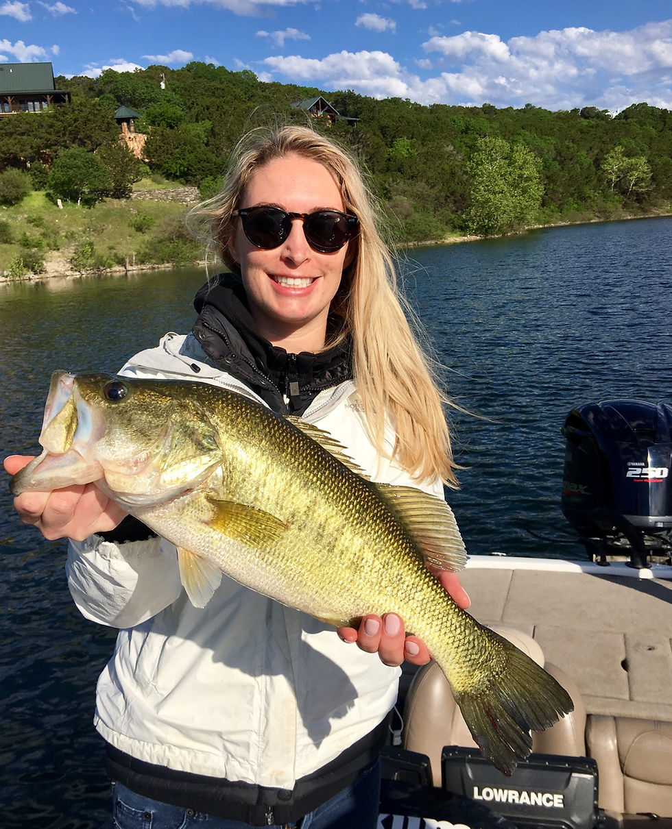 Lake Travis bass fishing