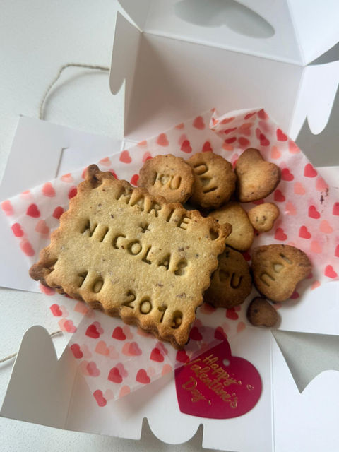 biscuit pâtisserie pour la saint valentin