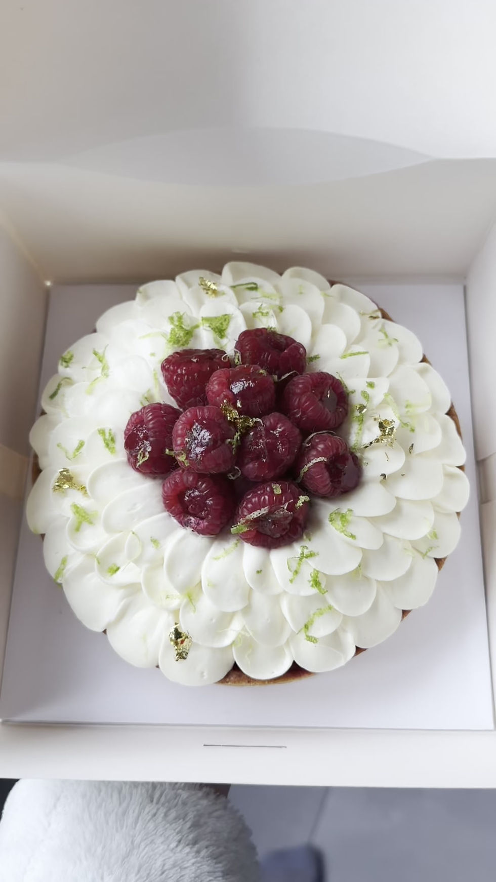 Miniature : Tarte framboises Yuzu