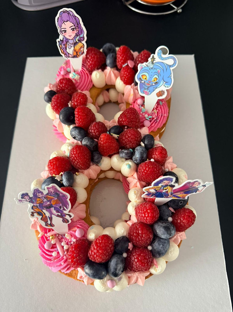 Miniature : Number Cake & Letter cake