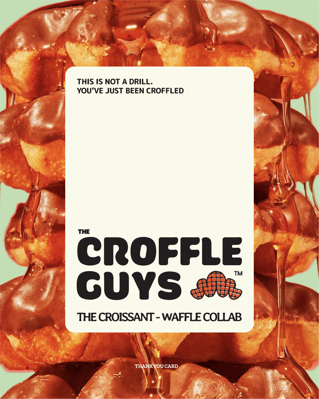 The Croffle Guys visual identity design Kyoorius Award