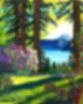 Old Growth at Point Defiance;    11x14" matted print
