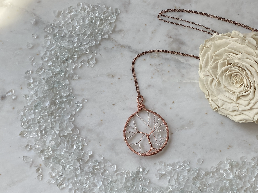 Thumbnail: Copper Tree of Life Pendant