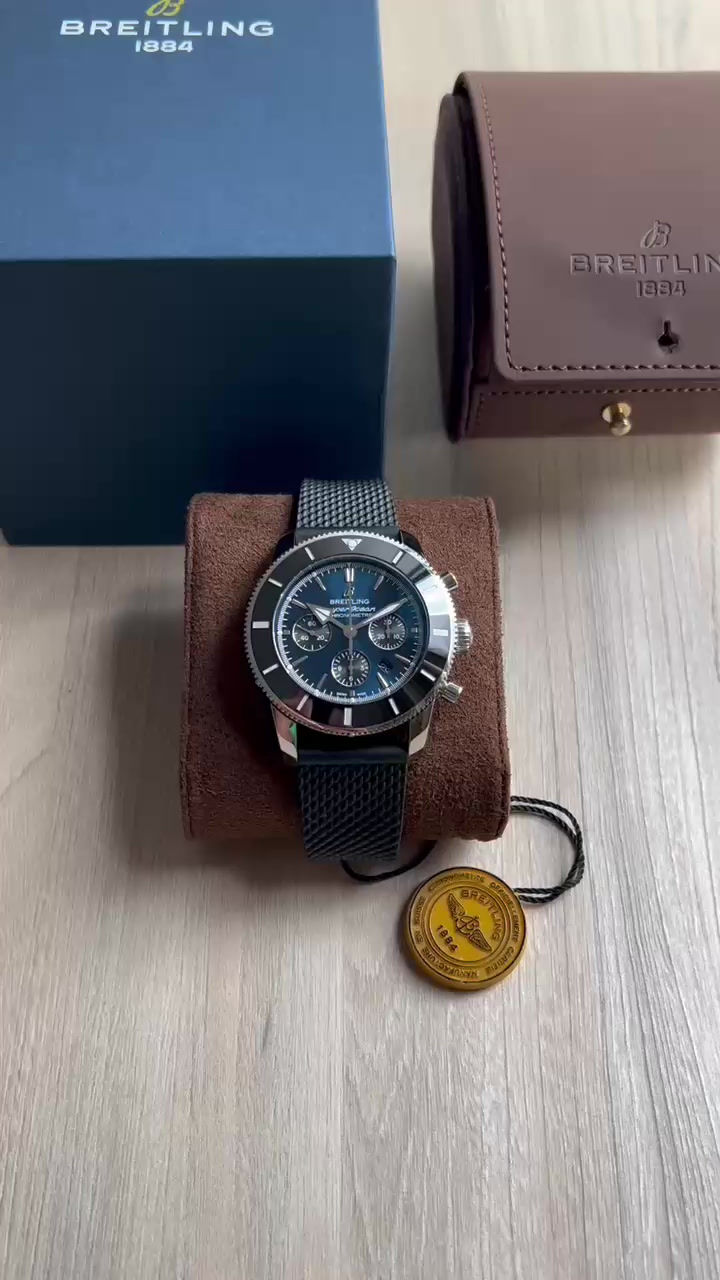 Miniatura: BREITLING SUPEROCEAN AZUL ETA SUPER CLONE