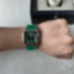 Miniatura: CARTIER SANTOS PRATA VERDE 40MM X 47MM