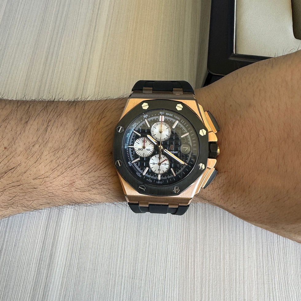 Miniatura: AUDEMARS PIGUET ROYAL OAK OFFSHORE  ROSE 43MM