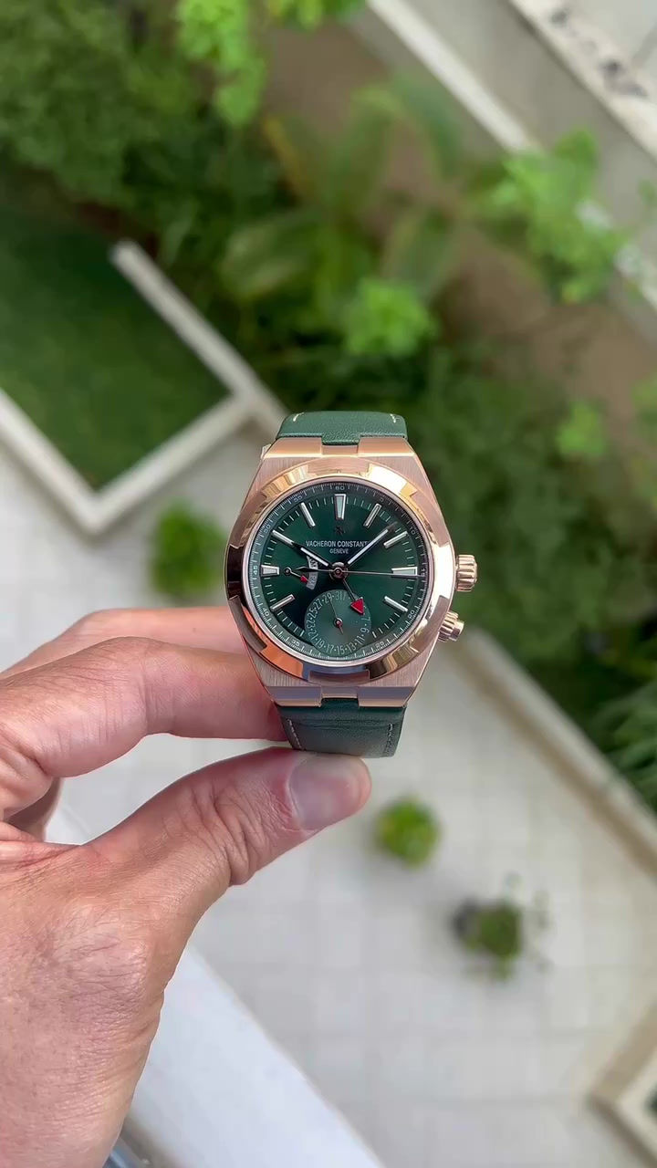 Miniatura: VACHERON CONSTANTIN OVERSEAS ROSE VERDE 42MM SUPER CLONE