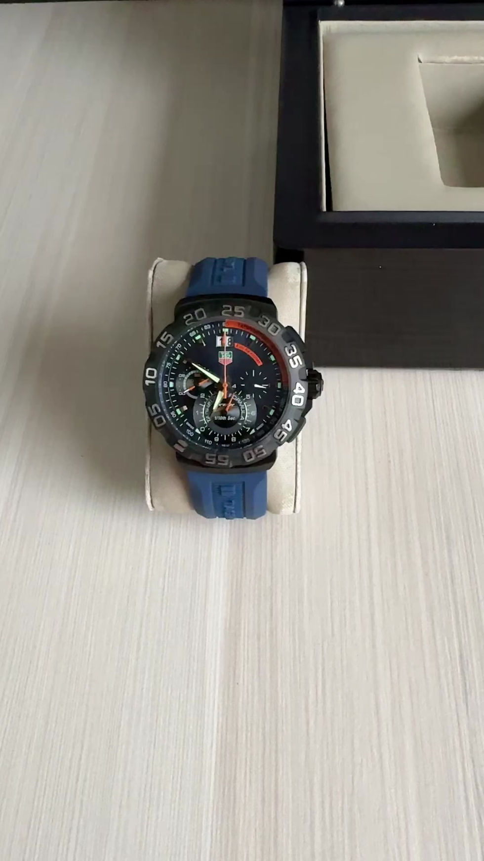 Miniatura: TAG HEUER F1 FORMULA 1 PRETO AZUL KIMI 43MM