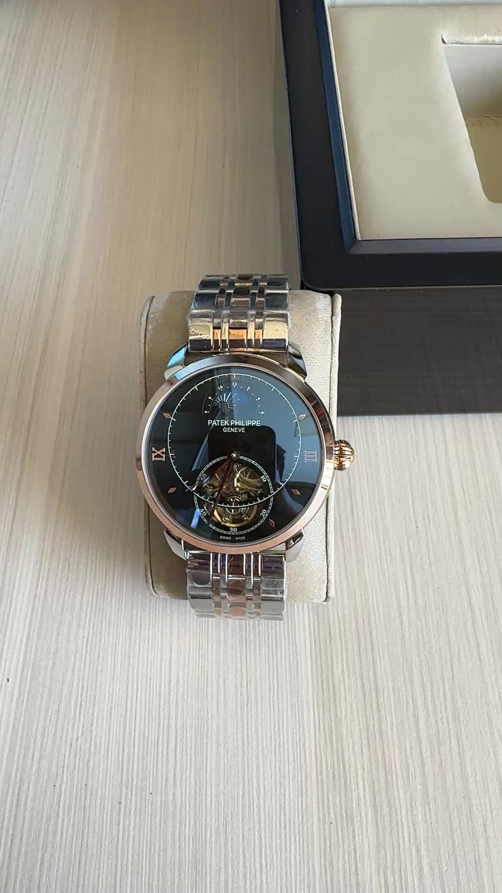 Miniatura: PATEK PHILIPPE PRATA ROSE AUTOMATICO 43MM