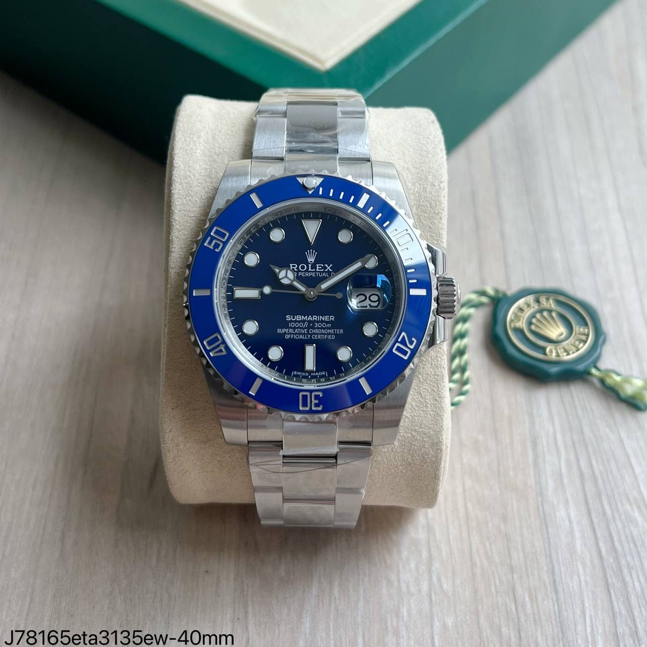 ROLEX SUBMARINER DATE 40MM 116619LB SMURF