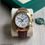 Miniatura: ROLEX DAYTONA 116518 DOURADO BRANCO COURO 40MM 16518 SUPER CLONE