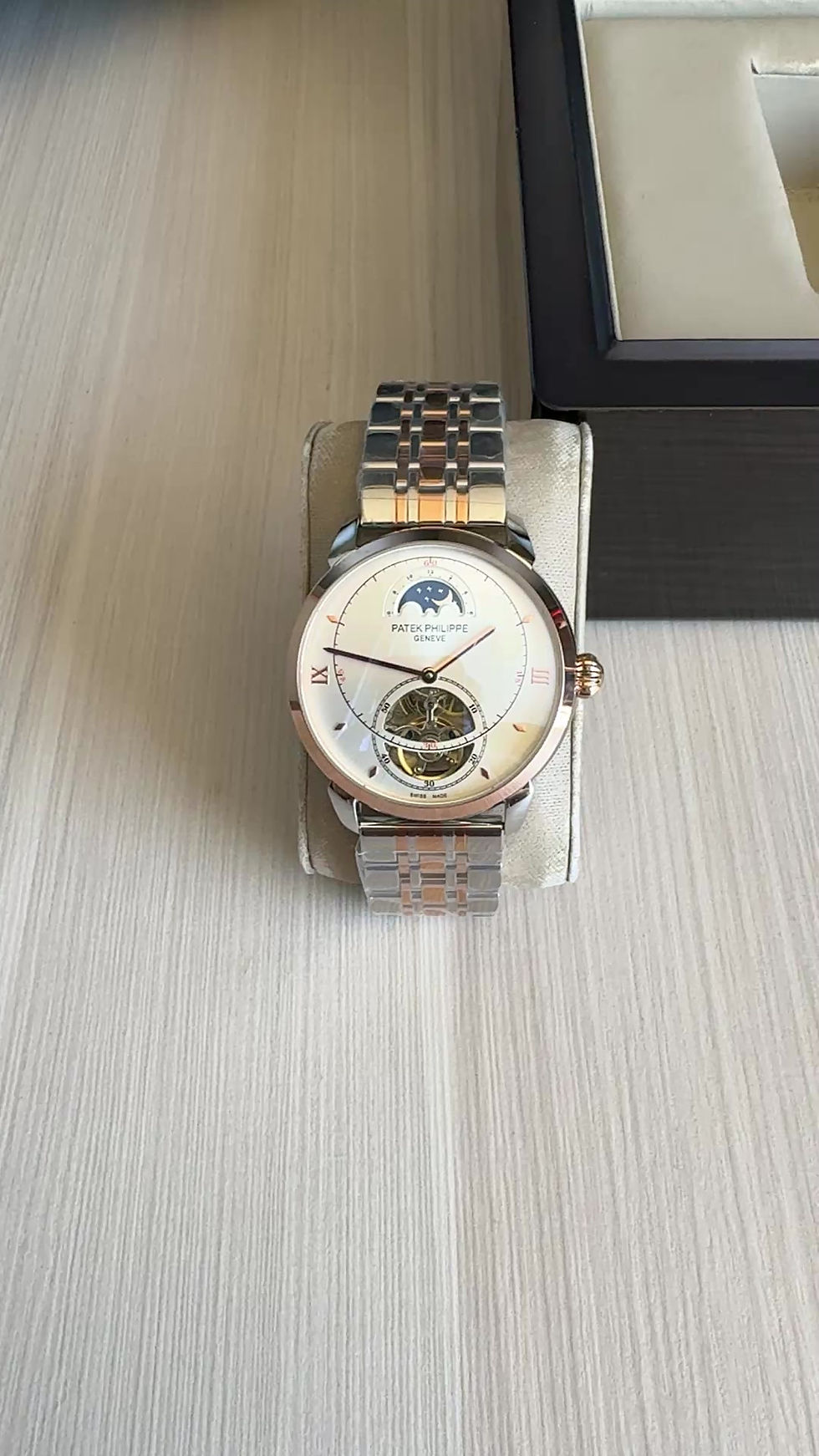 Miniatura: PATEK PHILIPPE PRATA ROSE AUTOMATICO 43MM