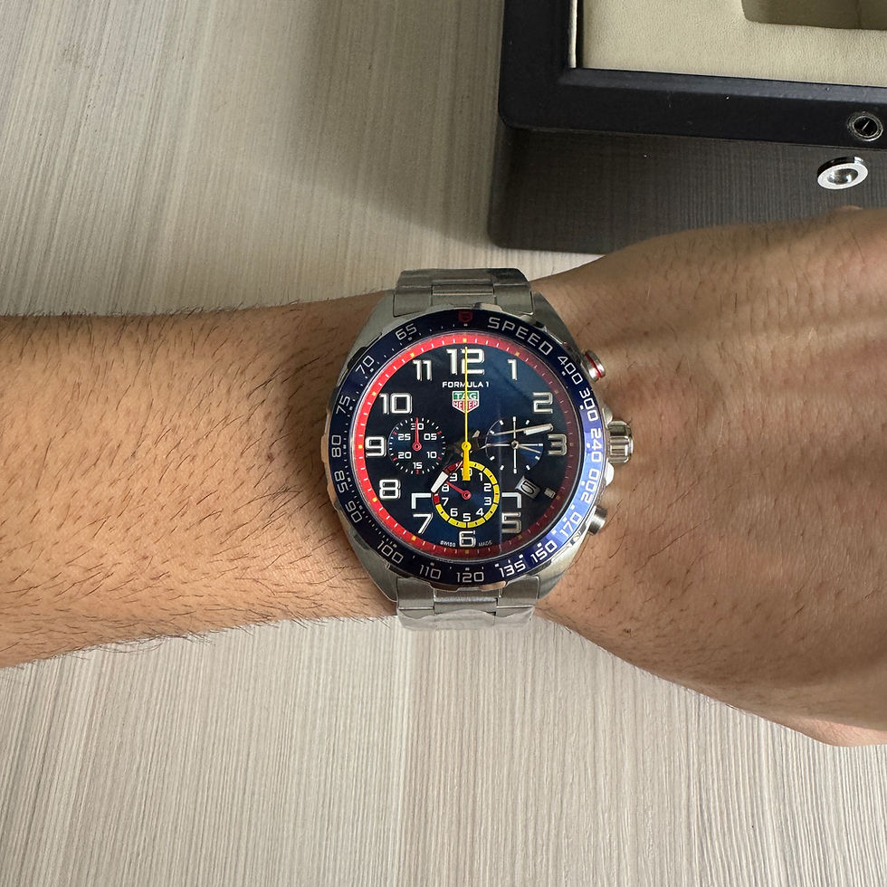 Miniatura: TAG HEUER F1 FORMULA 1 PRATA AZUL 43MM