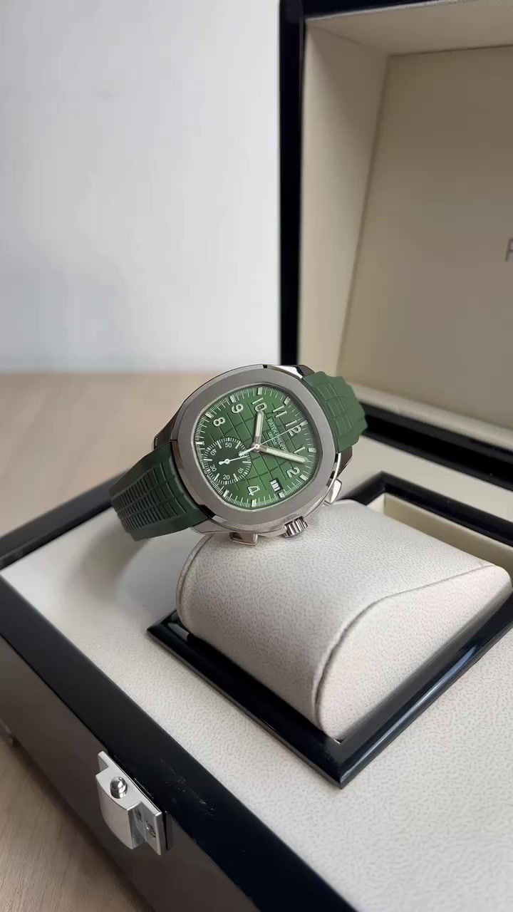 Miniatura: PATEK PHILIPPE AQUANAUT 40MM VERDE 5968G SUPER CLONE