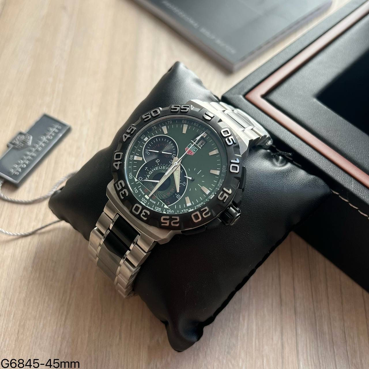 TAG HEUER F1 FORMULA 1 PRATA VERDE 44MM