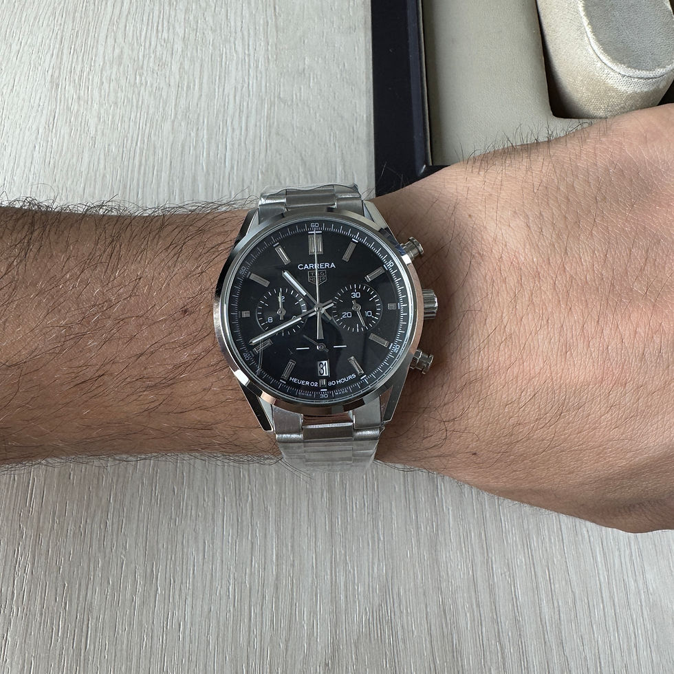 Miniatura: TAG HEUER CARRERA PRATA PRETO 41MM