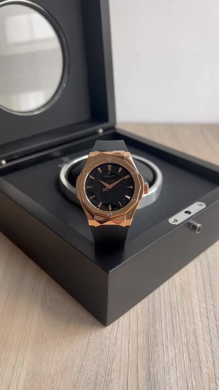 Miniatura: HUBLOT CLASSIC FUSION ORLINSKI 40MM DOURADO SUPER CLONE