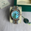 Miniatura: ROLEX DATEJUST MISTO ROSE MADREPEROLA BRILHANTES FEMININO 36MM