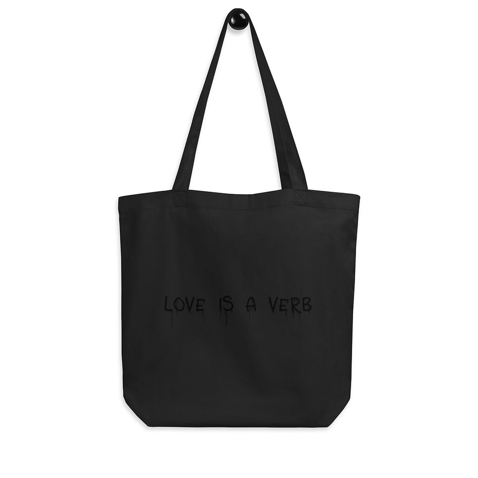 Thumbnail: FAITH is a verb - Eco Tote Bag