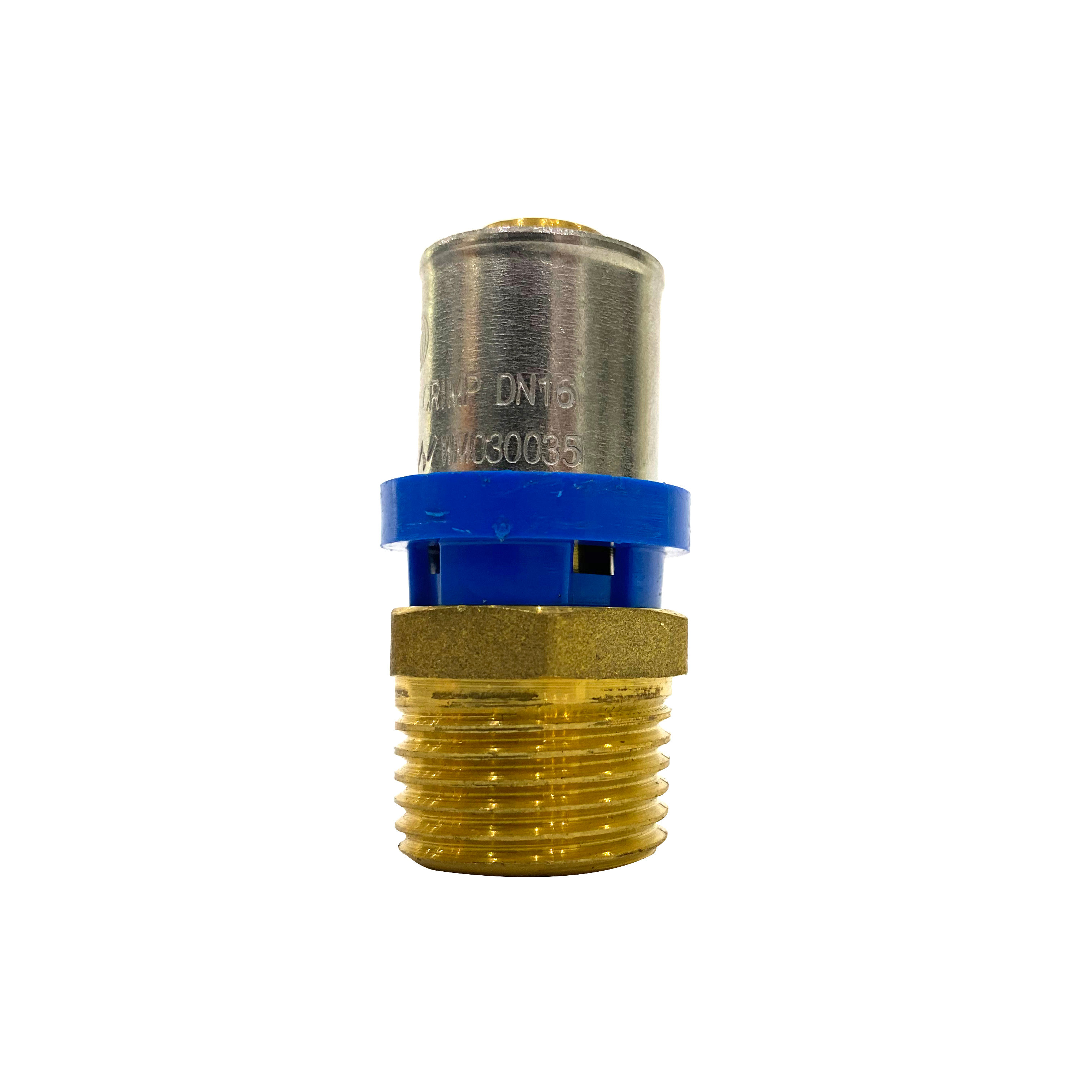 No.3 Straight male connector 20mm x 20mm  Code: 030025