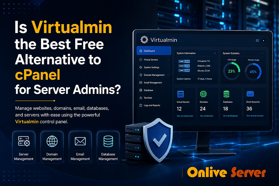 Is Virtualmin the Best Free Alternative to cPanel for Server Admins?