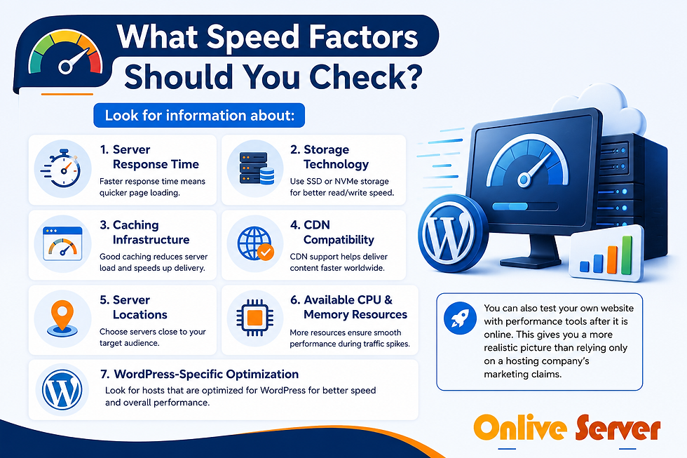 What Speed Factors Should You Check?