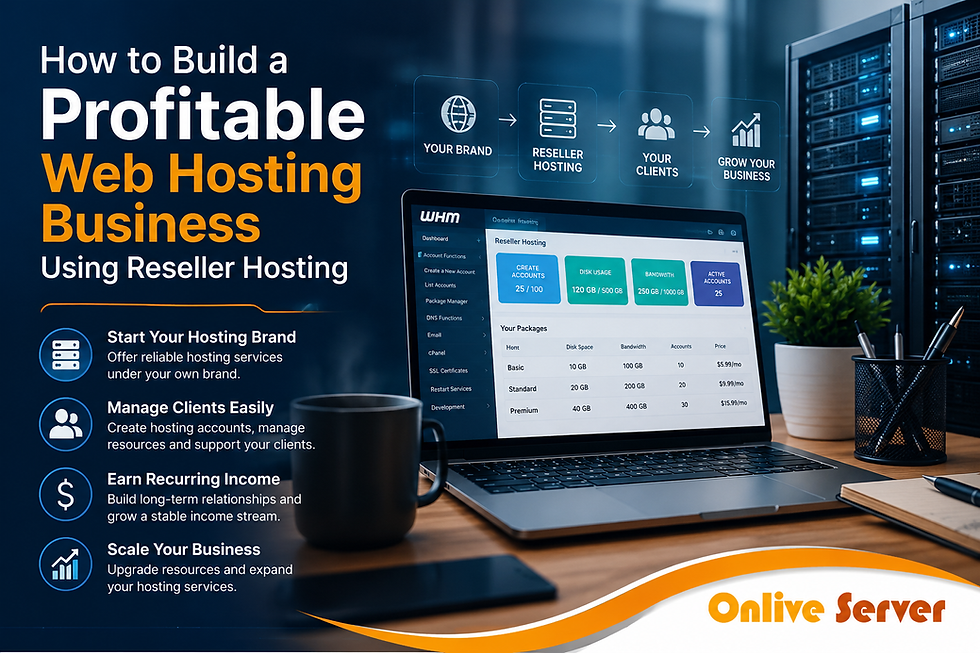 How to Build a Profitable Web Hosting Business Using Reseller Hosting