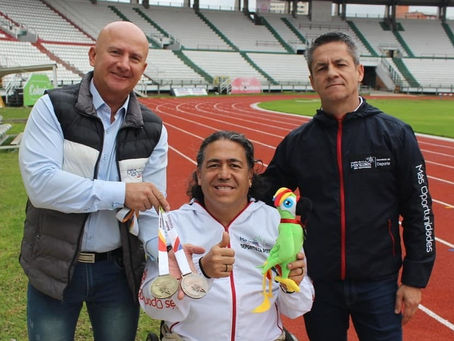 Héctor Castañeda, un referente del tenis de mesa paralimpico