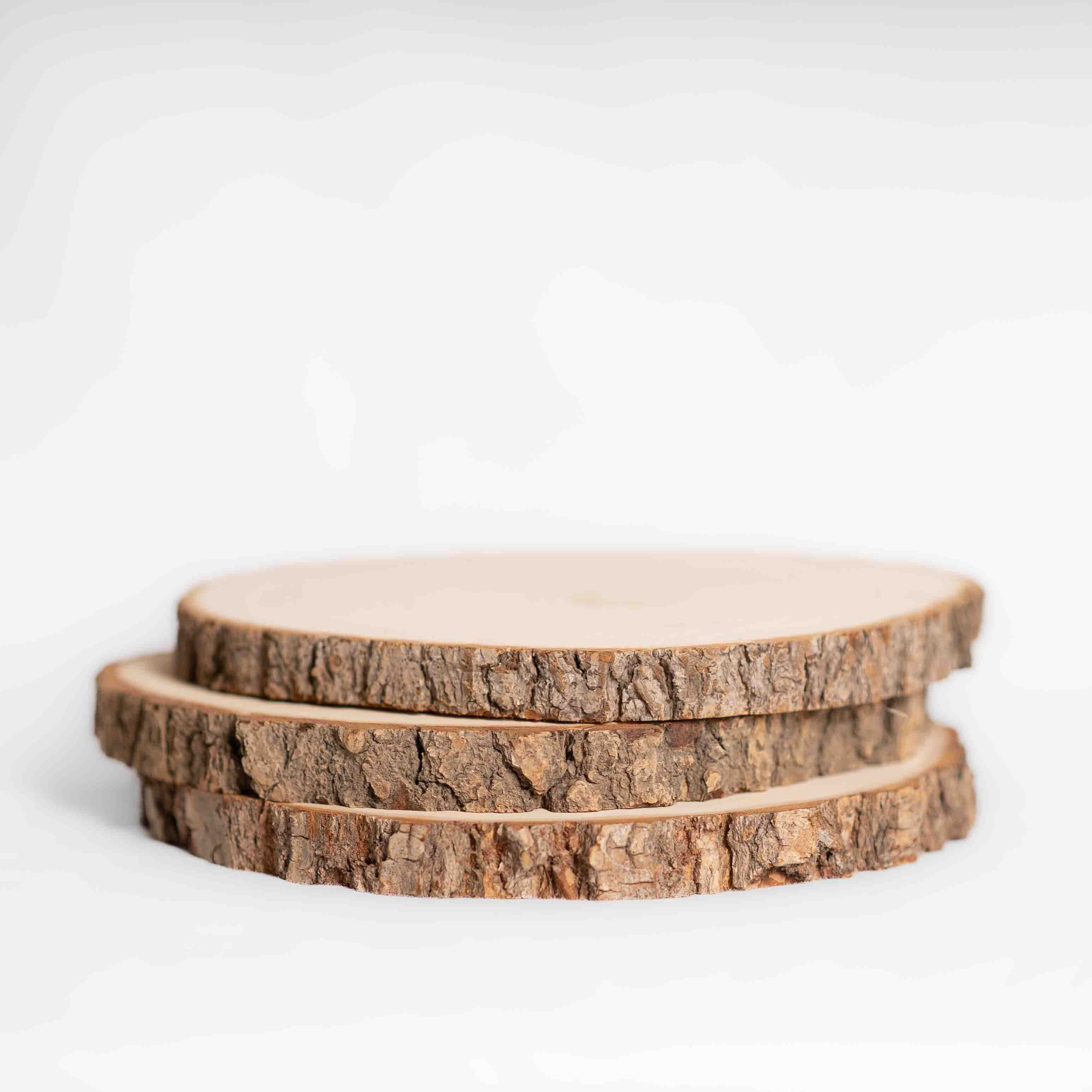 Raw Edge Wood Slices