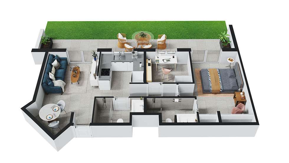 Architecture | 3D Floor Plan | FERRISS