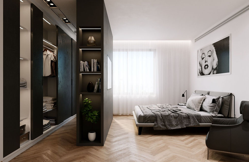Architecture | Bedroom Rendering | Ferriss