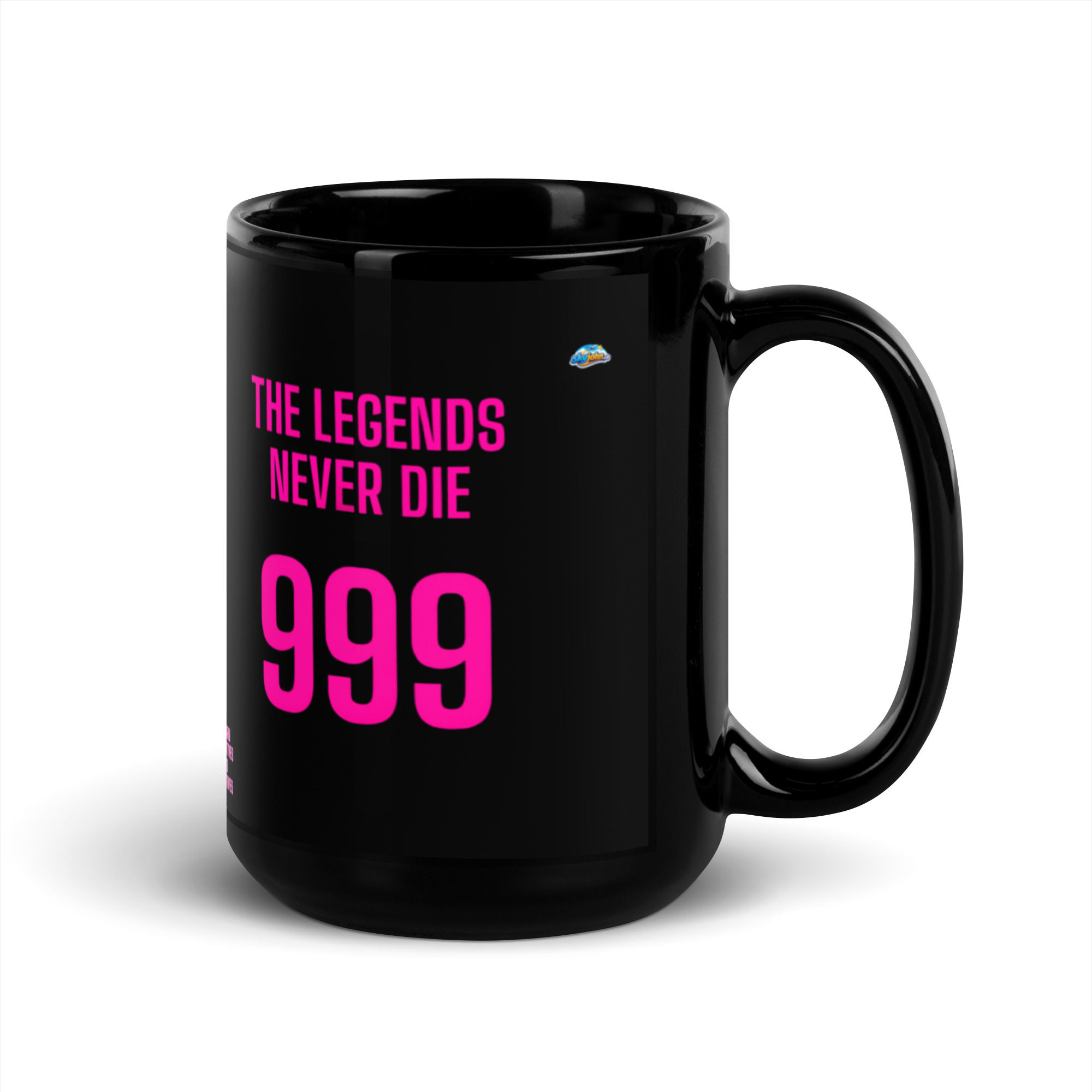 999 legends never die Insane gamer coffee mug