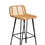 Miniatura: Hoker Barowy - Rattanowy / Metal