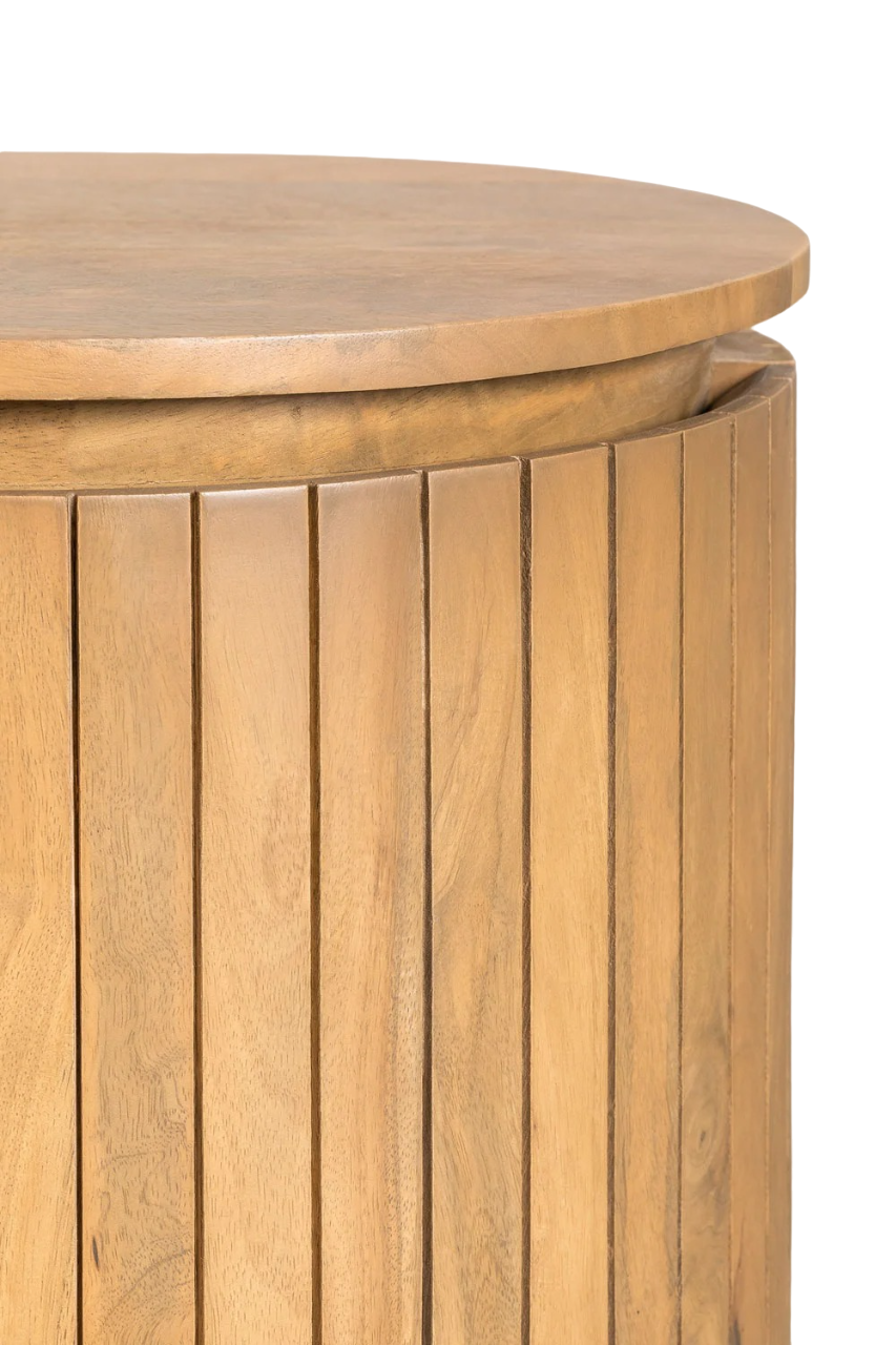 Miniatura: Komoda Naturalne Drewno 'Curvy