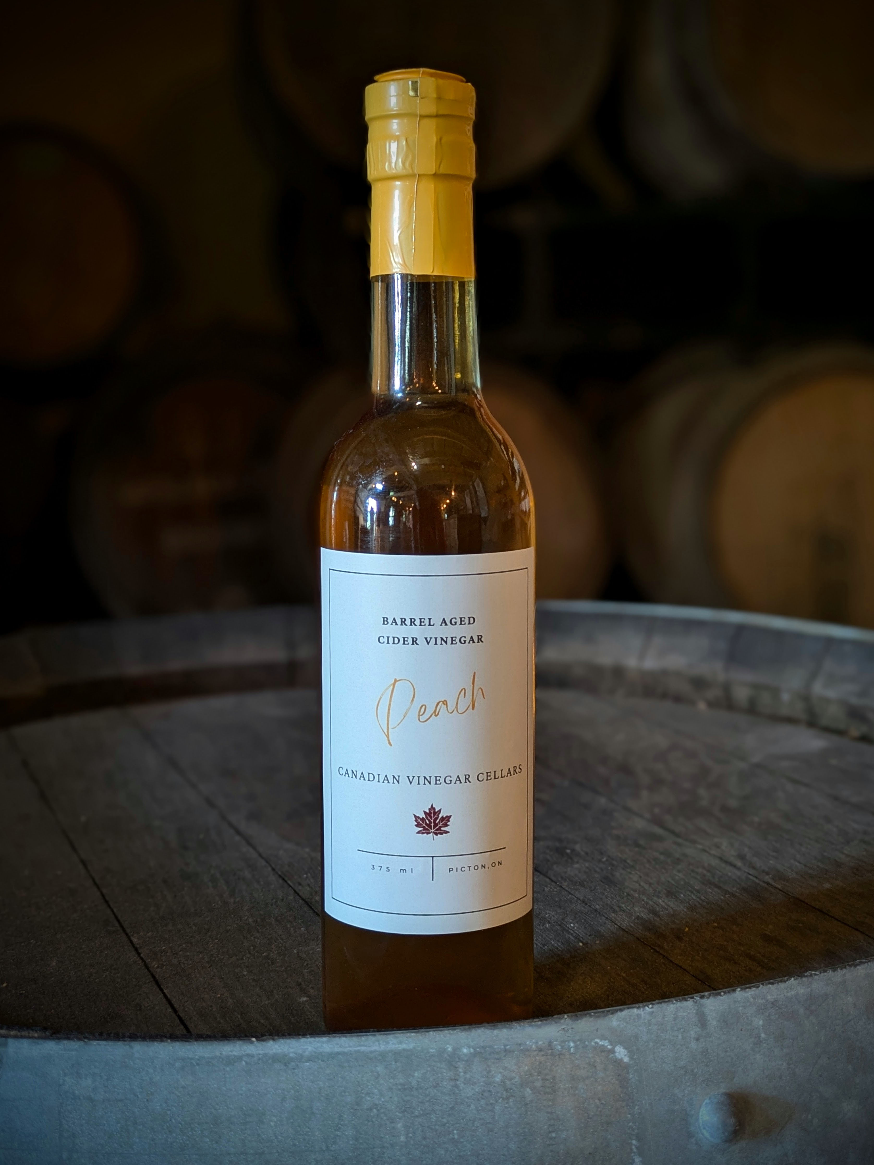 Peach Vinegar - 375 ML