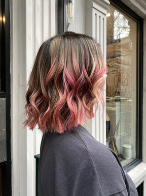 Rose Gold Balayage