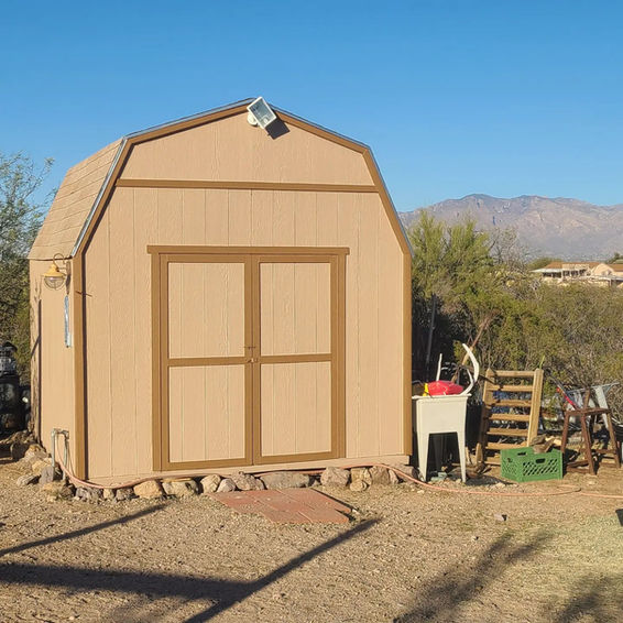 Midas Touch Shed Paint Job