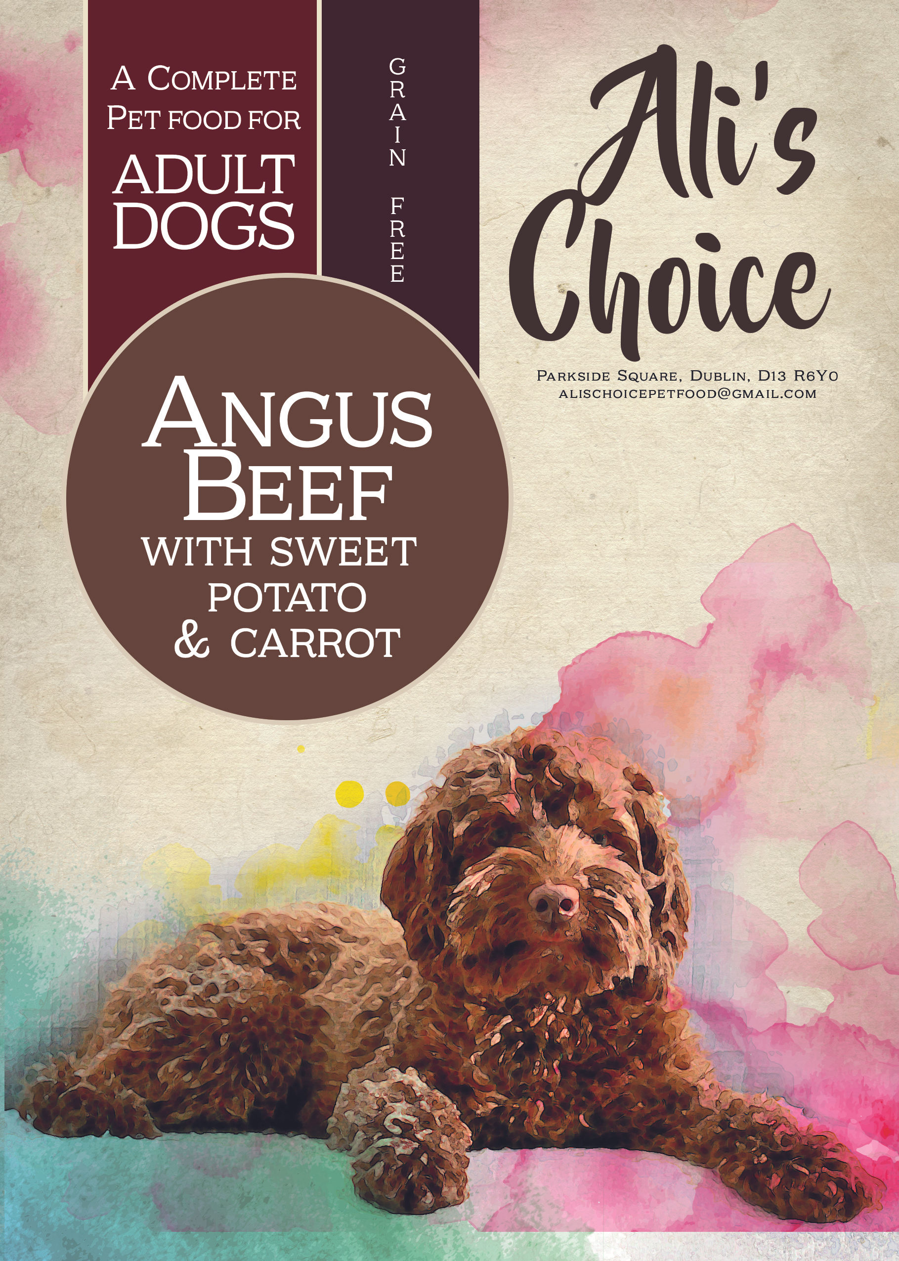 GF Angus Beef with Sweet Potato & Carrot