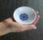 Blue + Purple Snail Pepper Bowl