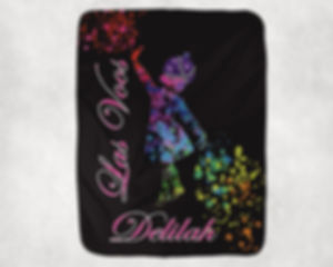 Personalized Hmong Dancer Blanket