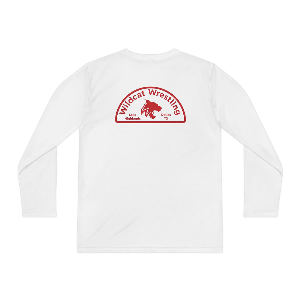 Thumbnail: 1/2 Circle Youth Long Sleeve Tee