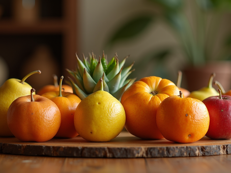 Filipino New Year fruits symbolizing prosperity