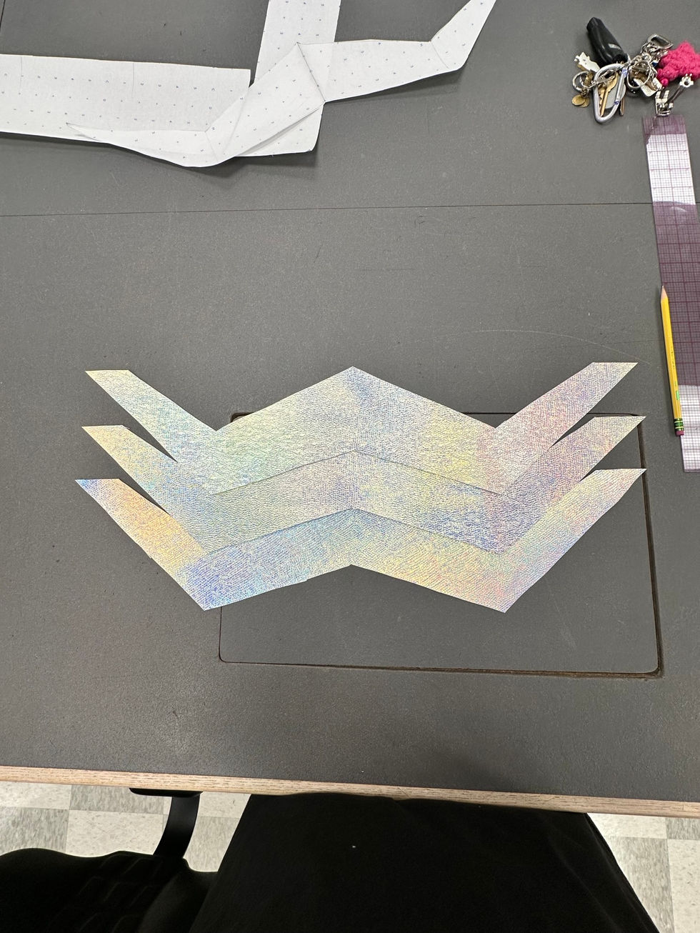in process armor mockup.