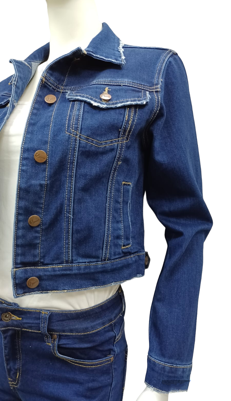 Thumbnail: Distressed Denim Jacket